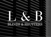 L&B Blinds and Shutters logo