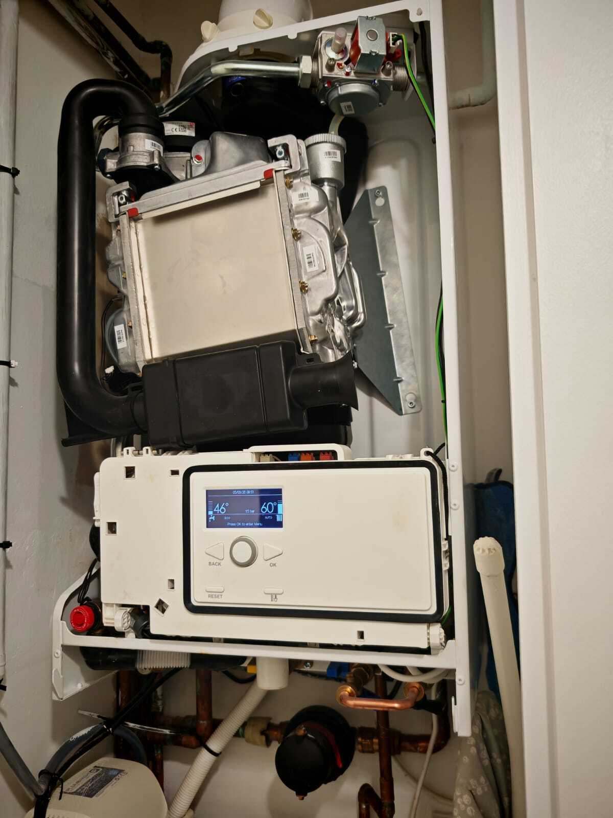 Boiler inspection and internal heating components