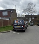 Parked up waiting for a customer in Bracknell