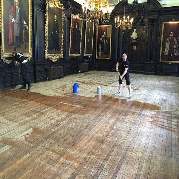 Banquet Hall Wooden floors stripped - high Quality Gloss non slip polished (3).JPG